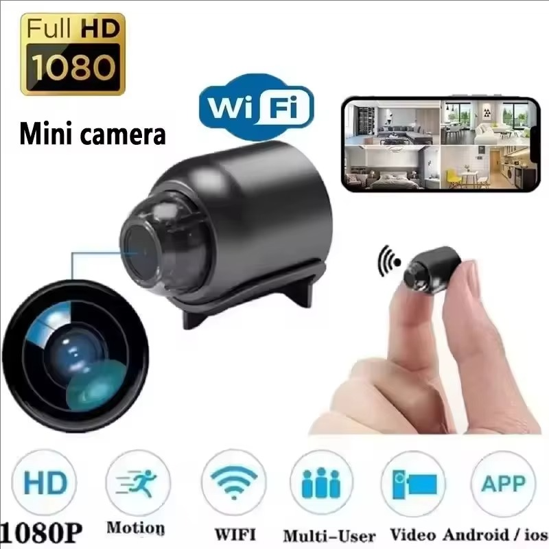HD 1080P X5 Mini Camera Night Vision WiFi Camera Home Remote Camera