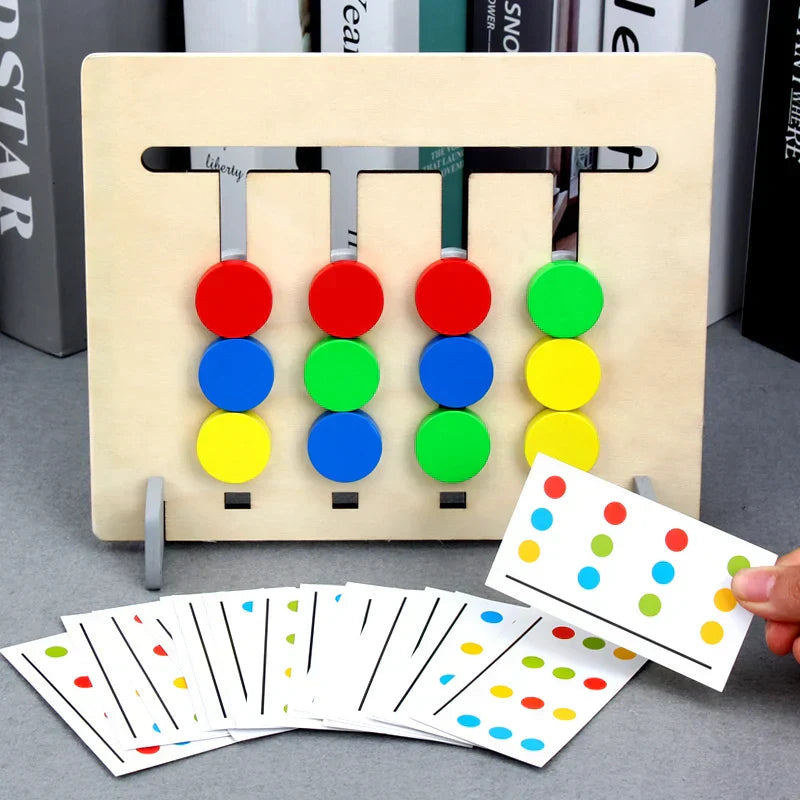 Wooden Toys Double-sided for Kids
